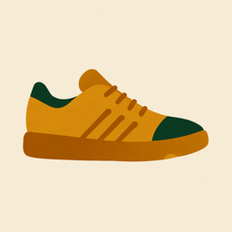 Illustration for New Guard Shoes and Apparel